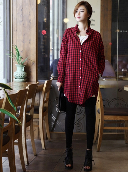 ao so mi oversize 12 - Ngày thu phong cách cùng chiếc áo sơ mi oversized