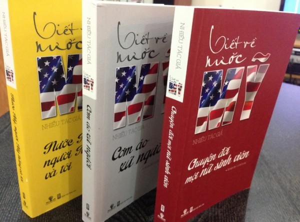 sach ve nuoc my - Cảm động với bộ sách "Viết về nước Mỹ" của người Việt tha hương