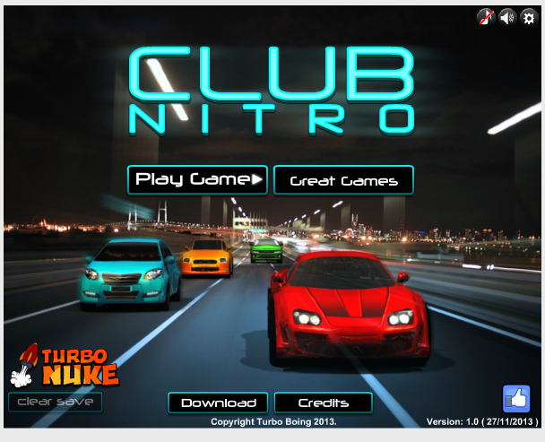 Game Đua Xe Ô Tô Nitro – game đua xe cực hot nhiều người chơi 2014