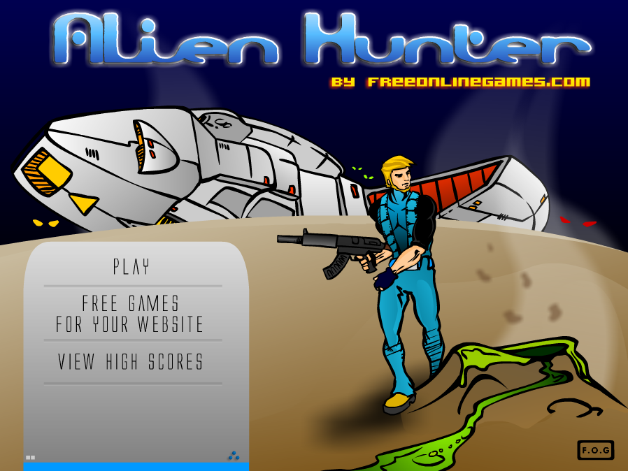 Thợ Săn Alien – mini game bắn súng đặc sắc chống người ngoài hành tinh