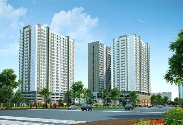 Phối toàn cảnh khu căn hộ Richmond City