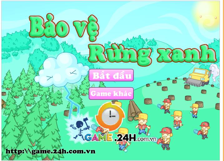 Game bảo vệ rừng xanh