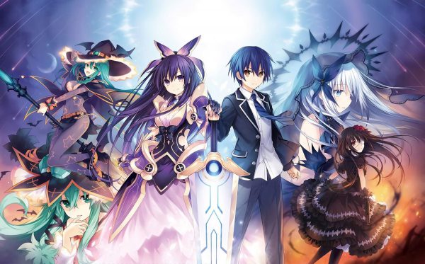 Date a Live 600x373 - Top 10 anime ecchi hay nhất quả đất