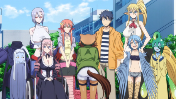 Monster Musume No Iru Nichijou 600x338 - Top 10 anime ecchi hay nhất quả đất