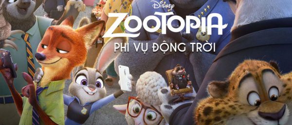 Phi vụ động trời Zootopia 600x258 - Top phim hoạt hình chiếu rạp đáng xem nhất mọi thời đại