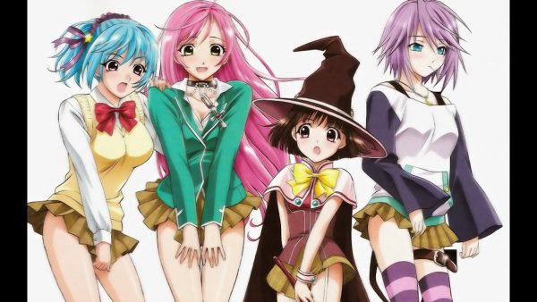 Rosario Vampire Cô Nàng Ma Cà Rồng 600x338 - Top 10 anime ecchi hay nhất quả đất