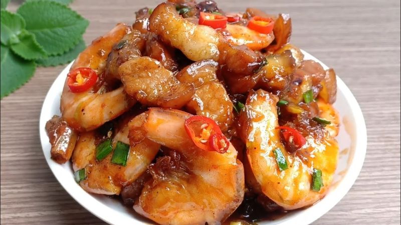 Top 10 cách chế biến từ tôm kho hấp dẫn, đậm đà hương vị